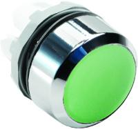 Кнопка ABB MP1-20G 1SFA611100R2002 зеленая (корпус без подсветки без фиксации)