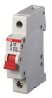 Выключатель врубной ABB 2CDE281001R0040 E201R 1P 40A рычаг красный