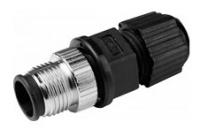 Разъем MOXA M12D-4P-IP68 Field-installable D-coded