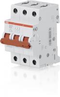 Выключатель врубной ABB 2CDD283101R0016 3пол. SD203/16 рычаг красный