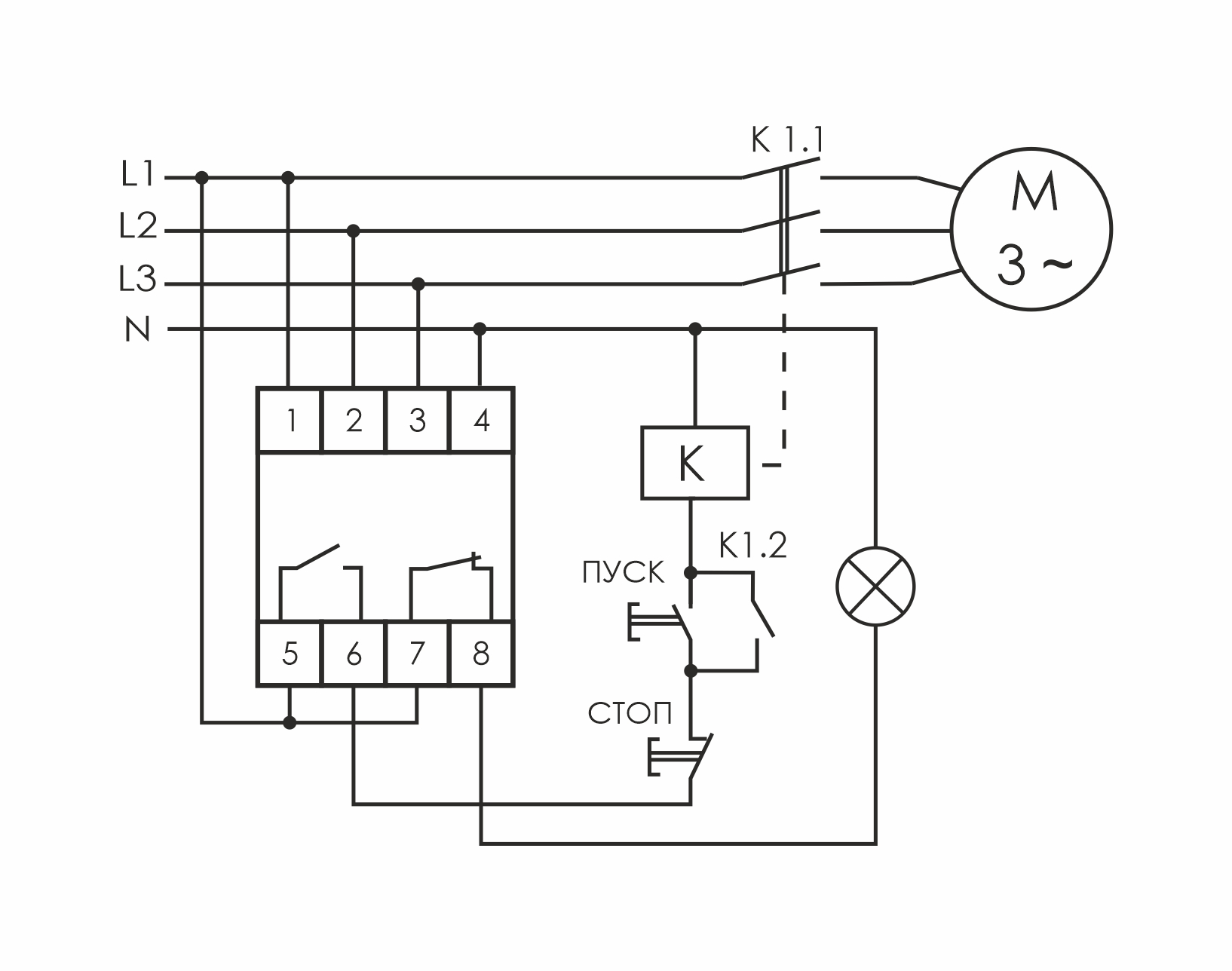 FIF EA04.001.003 CZF-BR Регулируемые асимметрия и время отключения, 2 модуля, монтаж на DIN-рейке