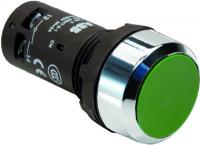 Кнопка ABB CP1-30G-10 1SFA619100R3012 1HO зеленая (корпус без подсветки без фиксации)